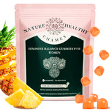 Weigloce Premium Feminine Balance Gummies for Women - Hawaiian Pineapple Gummies for Women ph, Support Probiotic - Immune Health - Gluten-Free with Vegetarian Friendly - Vitamin C - 60 Count