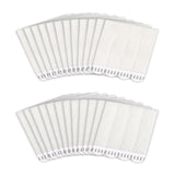 MOVELYST 64-Pairs(128 Strips) Medium Picture Hanging Strips, Hook and Loop Tape, Picture Hanger Damage Free, Waterproof Adhesive Strips for Frame Hanging and Christmas Decorations, Heavy Duty