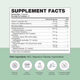 Simplix | Natural Supplement to Strengthen The Immune System | Respond to Outbreaks | Source of Highly Researched Mushroom & Seaweed Polysaccharides 60 Veggie Capsules (1 Pack)