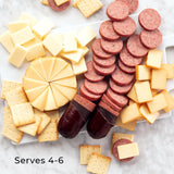 Hickory Farms Signature Beef Meat and Cheese Gift Basket (Medium) - Box Set | Charcuterie Board Food | Summer Sausage | Father's Day | Mother's Day | Easter | Christmas | Holiday | Housewarming | Gourmet | Sympathy | Care Package