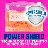 Ziploc Gallon Food Storage Slider Bags, Power Shield Technology for More Durability, 104 Bags Total