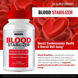 Blood Stabilizer Advanced Blood Formula Capsules, Official Blood Stabilizer Supplement Pills - Maximum Strength, All Natural Healthy Circulation & Stable Levels, BloodStabilizer Reviews (2 Pack)