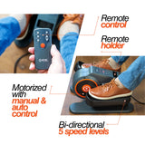 SITFIT, Sit Down and Cycle! Powered Foot Pedal Exerciser for Seniors, Under Desk Elliptical Exercise Bike, Leg Exerciser While Sitting. Peddler Exerciser Mini Bike, Portable Rehabilitation Equipment.