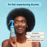 amika Hydro Rush Intense Moisture Leave-In Conditioner with Hyaluronic Acid, 200ml | for all hair types, long-lasting hydration, detangles and reduces frizz