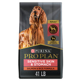 Purina Pro Plan Sensitive Skin and Stomach Dog Food With Probiotics for Dogs, Salmon & Rice Formula - 41 lb. Bag