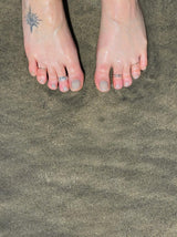 Toe Ring | Hawaiian Leilani .925 Sterling Silver Ring | 6mm Comfort Fit Adjustable Cuff Toe Ring | Unisex Men and Women