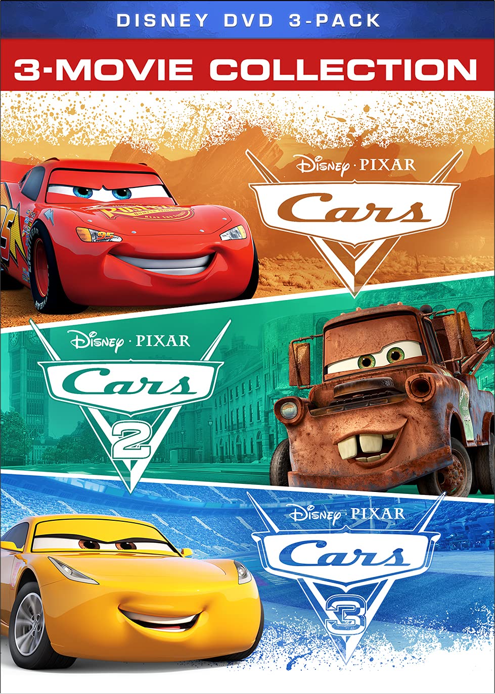 Cars /Cars 2/Cars 3 [DVD]