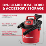 Vacmaster 2.5-Gallon 20V Cordless Wet/Dry Vac - DVOM202P 1101
