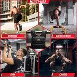 MVRK Weighted Vest Men 35lbs - Weighted Workout Vest With Removable Iron Weights, Heavy Duty Weighted Exercise Vest For Functional Training & Calisthenics - Weight Vest for Men and Women