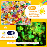 Cuteseven 300Pcs Mini Resin Animals Bulk 300 Styles Variety Tiny Animals Figure to Hide Luminous Glow in The Dark for Miniature Fairy Garden Decoration Hide Crafts Decor
