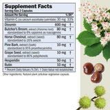 ANDREW LESSMAN Circulation, Vein Support for Healthy Legs 180 Capsules - High Bioactivity Diosmin, Butcher's Broom, Visibly Reduces Swelling and Discomfort in Feet, Ankles, Calves, Legs