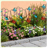 LEIFIDE 2 Pcs Butterfly Trellis for Climbing Plants Indoor 33in Small Climbing Outdoor Plant Potted Supports Expandable Metal Heavy-duty Rustproof Trellis for Monstera Bamboo Pothos Pot Vegetable Rose
