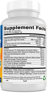 Best Naturals Anti Gray Hair Formula, 60 Count (pack of 2)