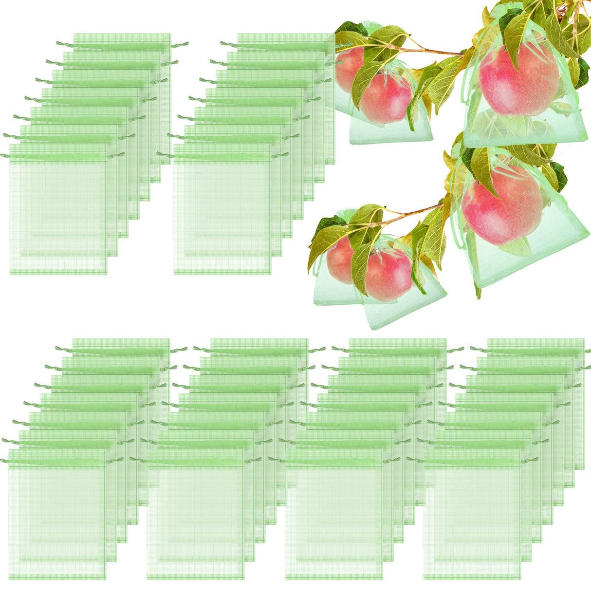 Boao 200 Pcs Fruit Protection Bags