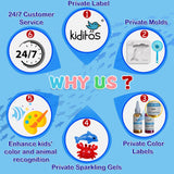 Kiditos Magic Water Elf Toy Kit–Squishies for Kids, 20 Gels & 10 Molds, Magic Gel Water Pets Sensory Toy, Fun DIY Craft Kit，Party Favors, Birthday & Christmas Gifts for Kids Ages 3+