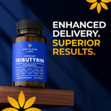 CoreBiome Tributyrin Supplement - Better Delivery & More Effective than Sodium Butyrate - Gut Health & Digestive Support - 3-in-1 Butyrate Postbiotics for Leaky Gut & Gut Barrier Support - 30 Capsules