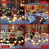 ZFNN Solar Garden Lights Outdoor, 4 Pack Firefly Swaying Lights, Waterproof Garden Decor for Yard Patio Pathway Lawn, Gardening Gifts for Women Christmas Decoration