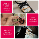 Custom Bracelet with Picture Inside - Customized Personalized Fathers Day Gift for Men - Mens Bracelet - Birthday Gifts for Boyfriend, Husband - Anniversary Presents for Him - In Memory of Loved One