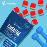 Creatine Gummies for Women & Men, Creatine Monohydrate Gummies, Strawberry
