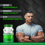 (2 Pack) Tropical Rise for Men Pills - Official TropicalRise Support Capsules All Natural Advanced Formula, Tropicalrise Supplement Pills for Overall Health & Wellness, 120 Capsules for 2 Months