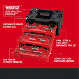 Craftsman 262-Piece Mechanic Tool Set with 3-Drawer VERSASTACK Box, SAE and Metric Socket Set, Car and Motorcycle Tool Kit with Combination Wrenches and Spark Plug Sockets (CMMT45309)