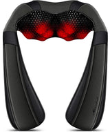 Mirakel Shiatsu Neck & Back Massager with Heat for Pain Relief Deep Tissue