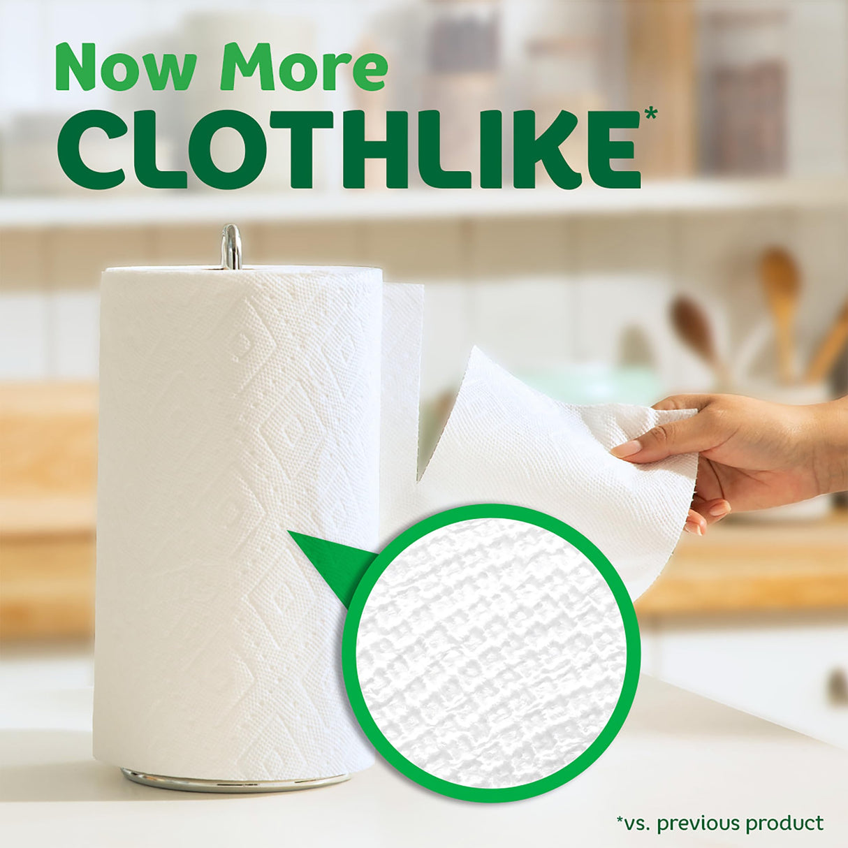 Bounty Paper Towels Quick Size, White, 16 Family Rolls = 40 Regular Rolls (Packaging May Vary)
