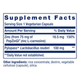 Life Extension Gastro-Ease - Digestive Health - Gastric Health Supplement with Zinc L-carnosine Plus Pylopass For Healthy Stomach Support - Non-GMO, Gluten-Free - 60 Vegetarian Capsules