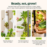Gardyn Studio 2 Hydroponics Growing System - 16 Plants, Smart Tower