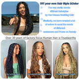 Human Braiding Hair 20 Inch 5 Bundles Deep Wave Bulk for Braiding 27/30 Ombre No Weft 100% Unprocessed 12A for Boho Braids 150g/Pack