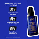 Kiehl's Midnight Recovery Concentrate Moisturizing Face Oil, Lightweight Facial Serum, Restores Skin Radiance Overnight, Reduces Fine Lines, Refines Skin Texture, 99.4% Naturally Derived - 3.4 fl oz