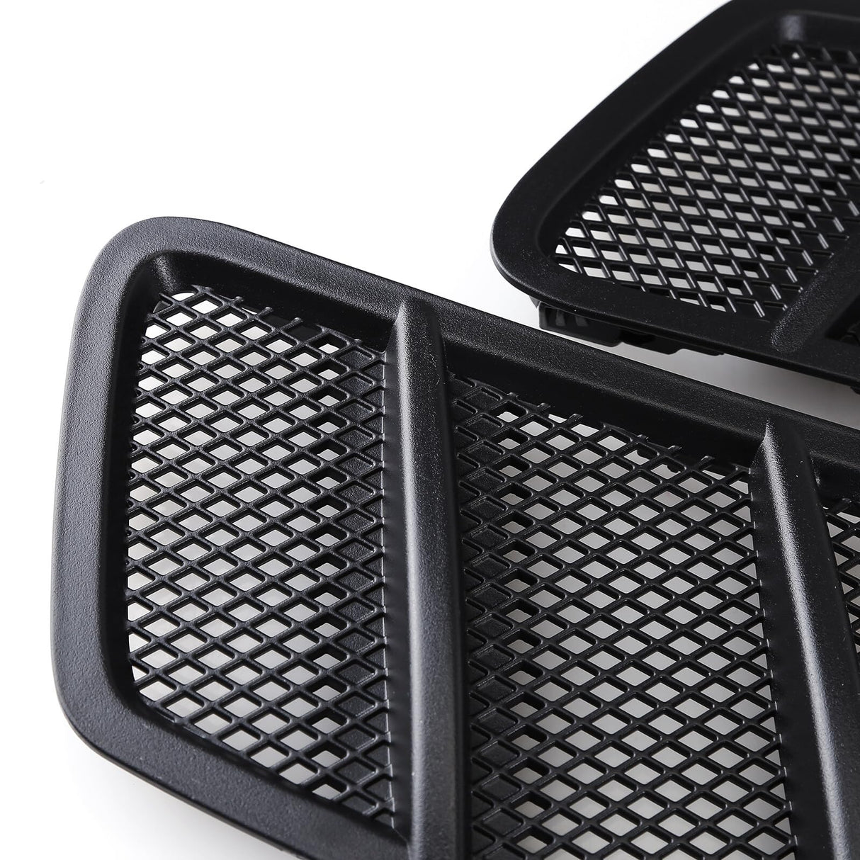 Pair Front Left & Right Hood Vent Air Grille Cover fits for Merce*des Benz W166 GL350 GL450 GL550 GL63 AMG 2013-2016 ML350 ML550 ML63 2012-2015 Hood Air Vent Grille Replaces 1668800105 1668800205