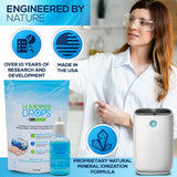 The Original Humidifier Drops - Premium Food Grade Concentrate, Slows Down Residue Accumulation on Surfaces, Minimizes Scaling - Freshens Water in All Humidifier Models, 100+ Day Supply, Made in USA