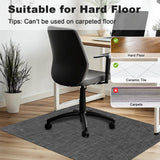 AiBOB Office Chair Mat for Hardwood Floor & Tile Floor, 36" x 48"Heavy Duty Computer&Desk Chair Mat for Rolling Chairs, Hard Floor Protector for Home Office