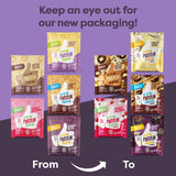 FlavCity Grass Fed Whey Protein Powder - Variety Pack - 25g Protein & 10g Collagen - 5 Single Serve Packets - Made with Organic Reishi & Cordyceps - Gluten Free & No Added Sugars