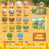 Kryzomat Magnetic Blocks, 100PCS 0.8" Magnetic Building Blocks, Magnet Cubes for Kids, STEM Sensory Toys for Toddlers Boys Girls Ages 3-12 Years Old Christmas Birthday Gifts