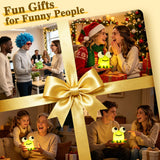 Big-Eyed Frog Lamp Funny Gifts, 3 Dimming+Silicone Random Stuff, Touch+Timer+Rechargeable Night Light, Unique Cool Lamp Weird Stuff Cool Things, Cute Gag Gifts Frog Gifts for Kids, Teens, Adults