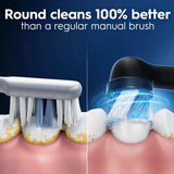 Oral-B iO Ultimate Clean Replacement Brush Heads, 5 Count, 4 Ultimate Clean + 1 Gum & Sensitive Black