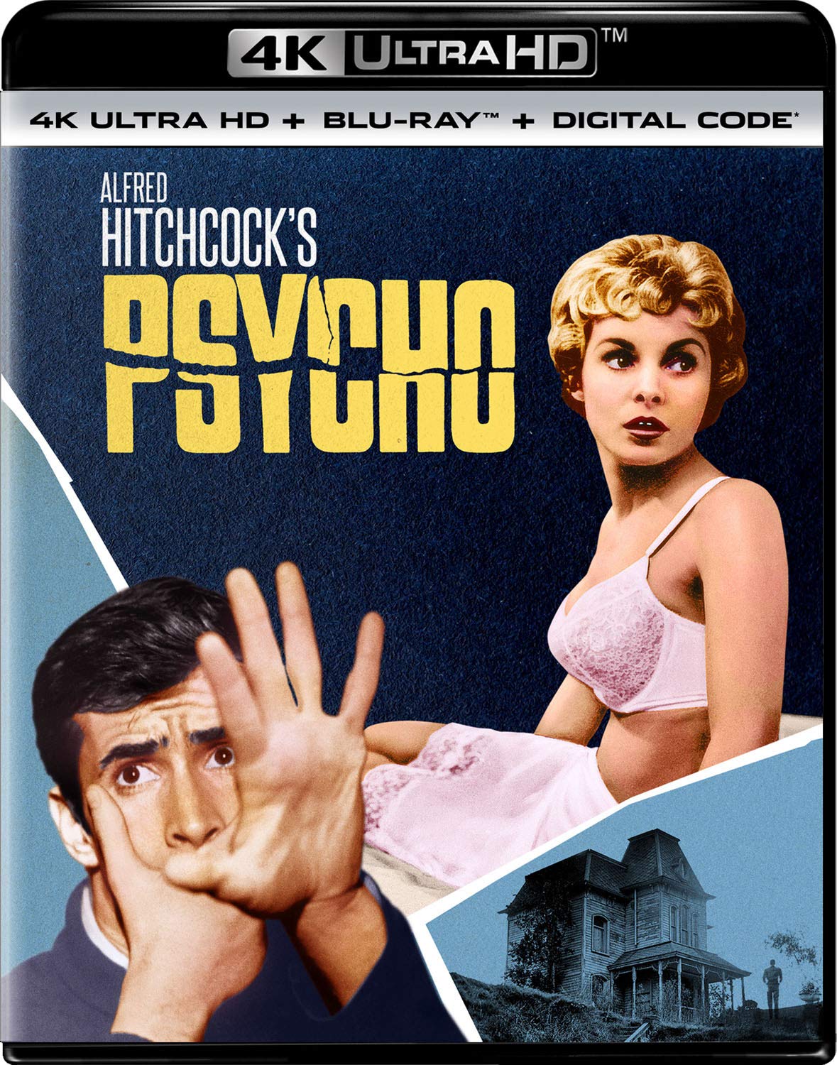 Psycho (1960) - 4K Ultra HD + Blu-ray + Digital [4K UHD]