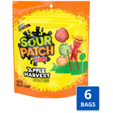 SOUR PATCH KIDS Apple Harvest Soft & Chewy Gummy Candy, 6 Bags