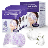 16 Packs Steam Eye Masks for Dry Eyes, Lavender Heated Eye Mask, Relief Tired Eyes & Dark Circle, Warm Compress for Puffiness, Disposable Travel Essentials & Relaxation Set for Women, Christmas