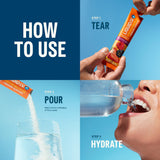 Liquid I.V.® Hydration Multiplier +Immune Support - Tangerine | Electrolyte Powder Drink Mix | 1 Pack (14 Servings)