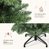 YITAHOME 6FT Prelit Green Fraser Fir Pencil Christmas Tree with Remote