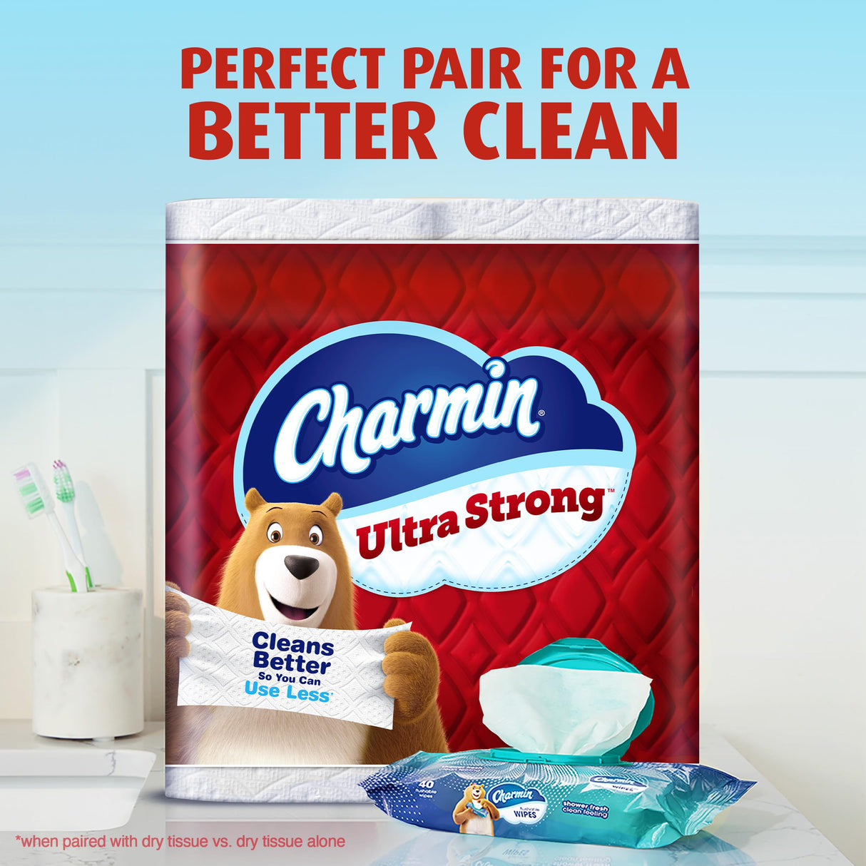 Charmin Ultra Strong Toilet Paper, 18 Mega XL Rolls = 108 Regular Rolls