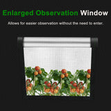 ATOUR 48”x24”x60” Grow Tent, Reflective 600D Mylar,Hydroponic Grow Tent with Observation Window and Floor Tray for Indoor Plant Growing 4’x2’