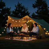 RTTY Outdoor String Lights 50 FT, Patio Light with 26pcs G40 Shatterproof LED Bulbs, Waterproof Hanging Globe Lighting Connectable for Cafe Bistro Backyard Porch Gazebo Balcony Deck Party