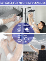 Sosation 50 Pcs Waterproof Arm Cast Cover for Shower Bath, Arm Cast Sleeve Protector, Adult Long Cast Bandage Protector Bag Covers for Shower Broken Wound Wrists Elbow(35.4 Inch)