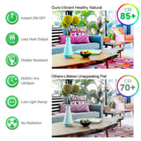 MAXvolador 12-Pack A19 LED Light Bulbs, 100 Watt Equivalent LED Bulb, 5000K Daylight White, 1100 Lumens, E26 Medium Base, CRI 85+, Non-Dimmable