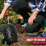 FREEKYROCK Professional Knee Pads for Work Construction with Heavy Duty Cap Foam Padding Gel Cushion Knee Pads for Men, Comfortable Adjustable Strong Strap, Military Grade Rivet for Flooring Gardening