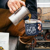 WITTSPOT Birthday Gifts for Men, Dad, Him, Handyman, Grandpa on Fathers Day, Christmas - Dad Birthday Gift Ideas - Cool Mens gifts Ideas, Mens Birthday Gift Ideas - Stainless Steel Men Mug 14 Oz
